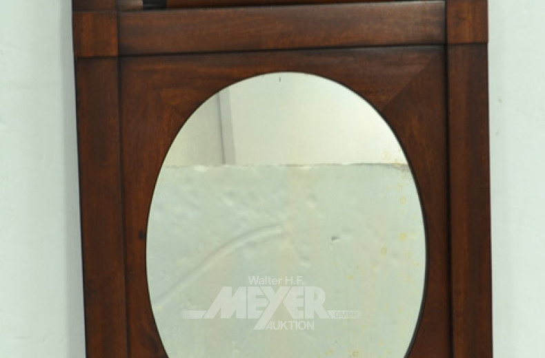 Spiegel im Mahagonirahmen,
