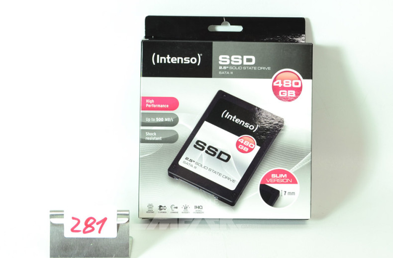 SSD-Festplatte ''Intenso''