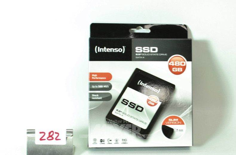 SSD-Festplatte ''Intenso''