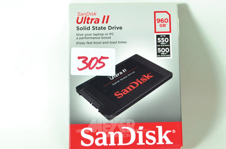 SSD-Festplatte ''SanDisk''