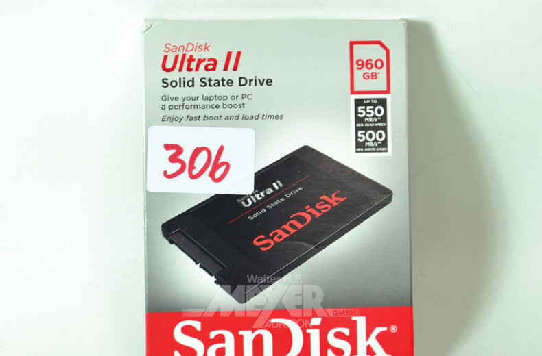 SSD-Festplatte ''SanDisk''