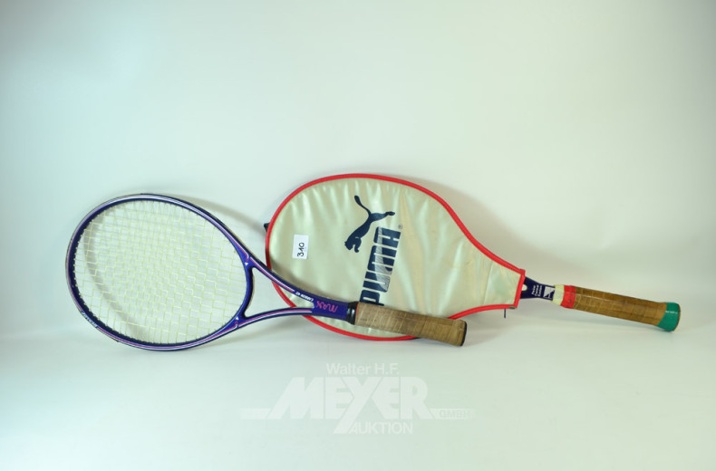 2 Tennisschläger