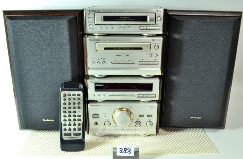 Musikanlage TECHNICS, 7-tlg.