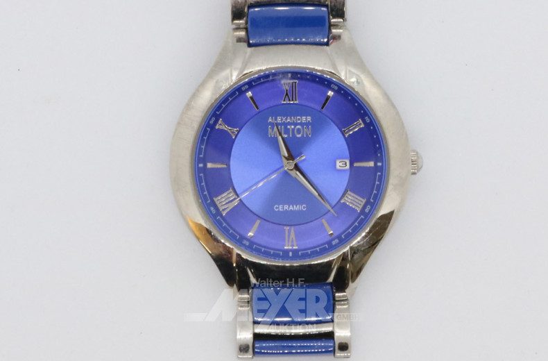 Herrenarmbanduhr, MILTON