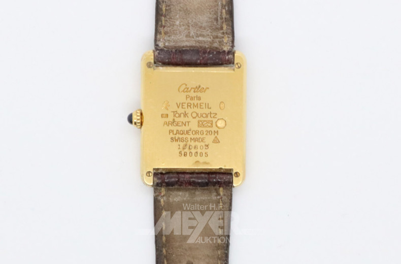 Damenarmbanduhr, CARTIER,