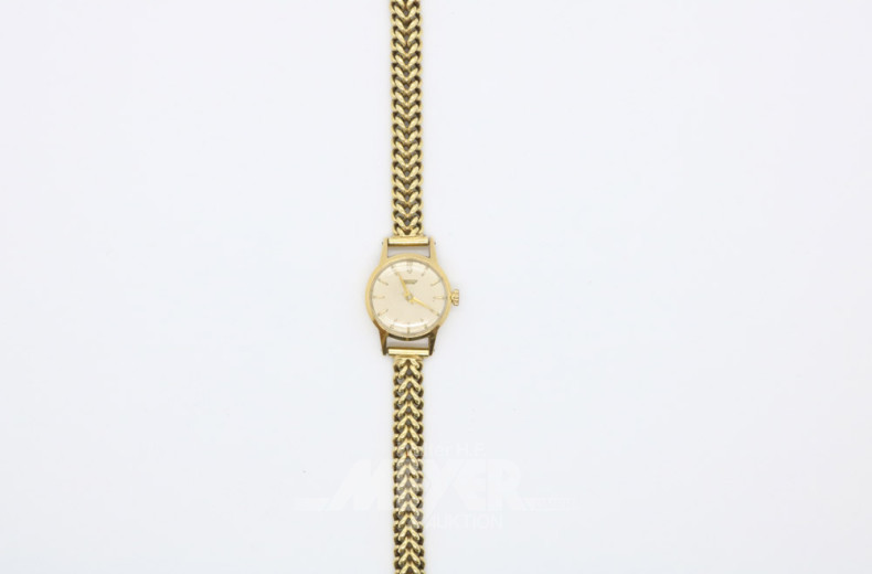 Damenarmbanduhr, TISSOT, 585er GG