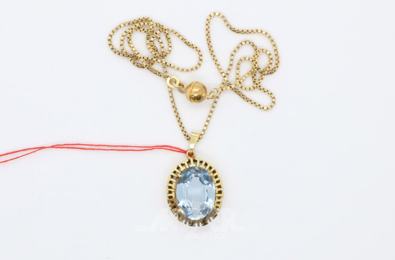 lange Kette, 585er GG