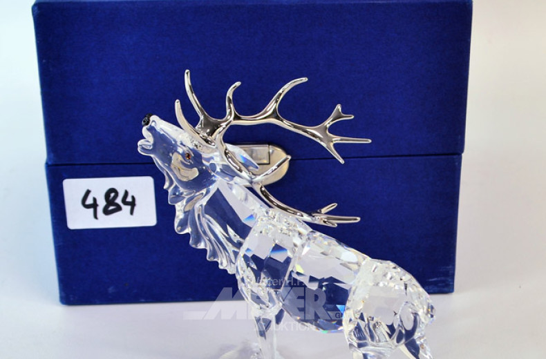 Kristallfigur ''Hirsch'', SWAROVSKI