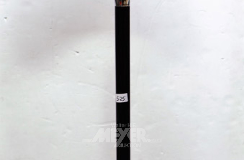 Stehlampe mit Metallfuß, 2-flammig mit