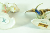 2 Porz.-Figuren ''Vögel''