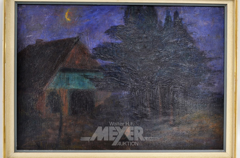 Gemälde ''Haus am Waldrand''