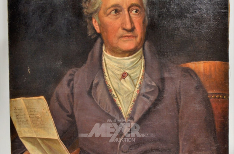 Gemälde ''Goethe''