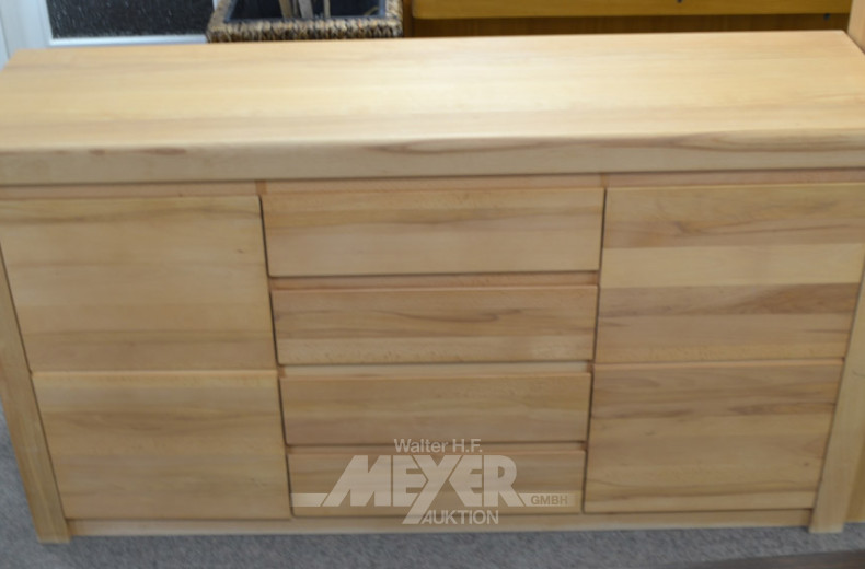 Anrichte, Buche, 2-trg., 2 Züge,