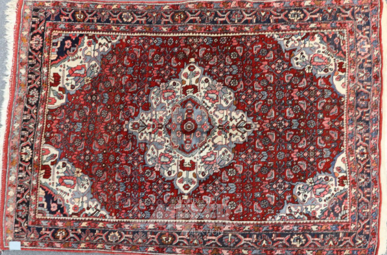 Orient- Brücke, rotgrundig,