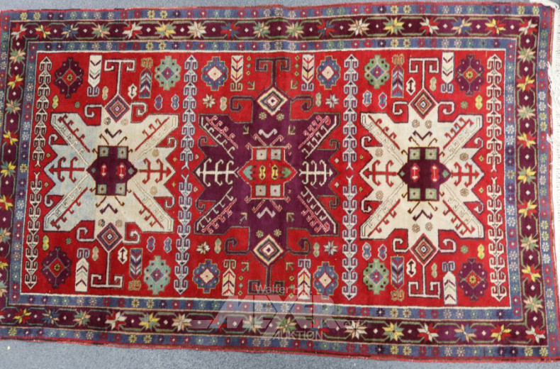 Orient- Brücke, rotgrundig,