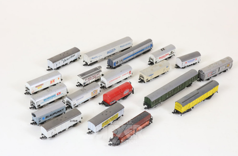 gr. Posten Güterwaggons, ca. 110 Stück,