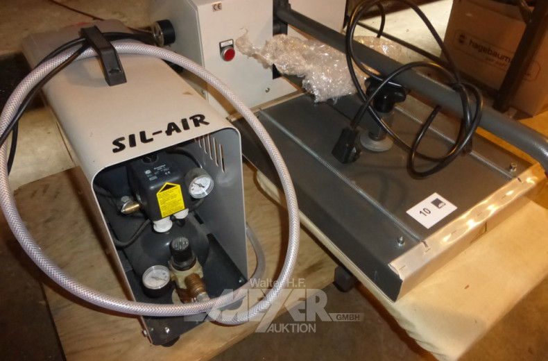 T-Shirt-Transferpresse mit Kompressor