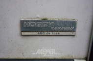 Wohnwagen, HOBBY 460 de Luxe, weiß