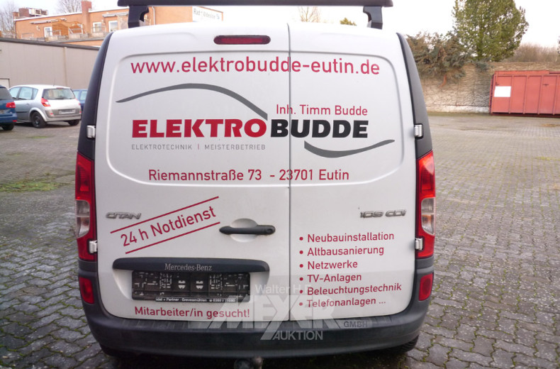 MERCEDES-BENZ Citan 109 CDI, weiß,
