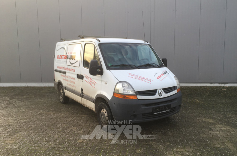 RENAULT Master 2.5 l L4, weiß,