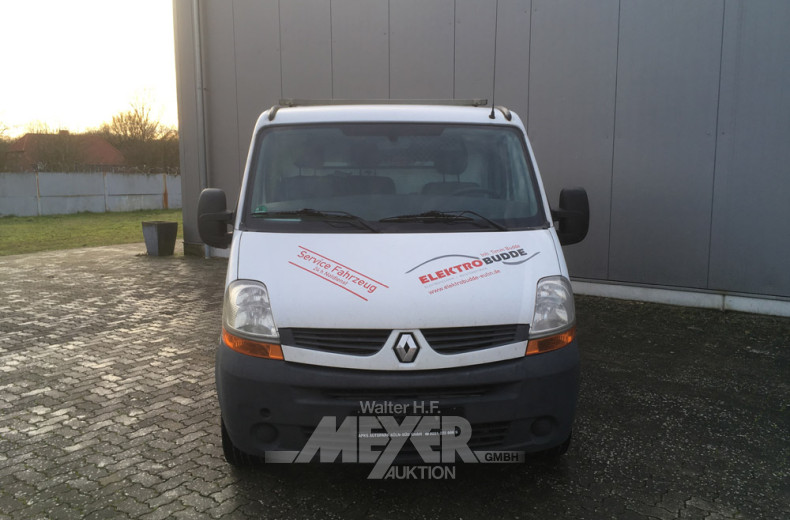 RENAULT Master 2.5 l L4, weiß,