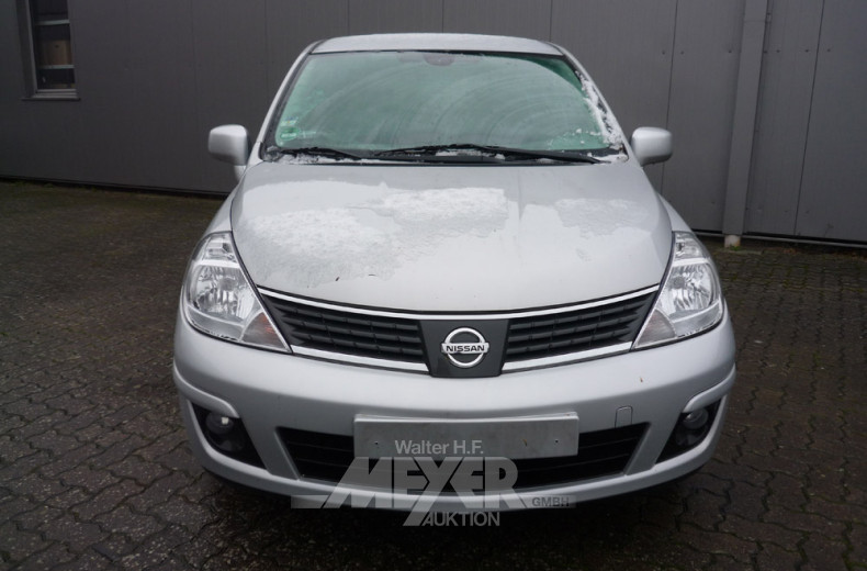 NISSAN Tiida, silber