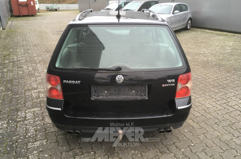 VOLKSWAGEN Passat W8 4Motion, schwarz