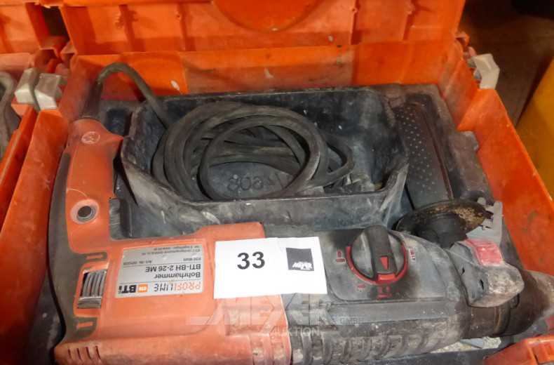 Bohrhammer im Koffer