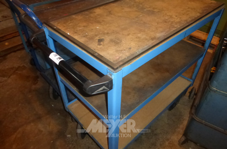 Etagenrollwagen, 3 Lagen