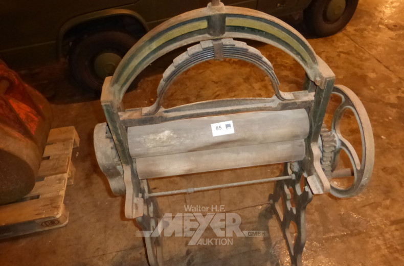 Handmangel, 50er Breite