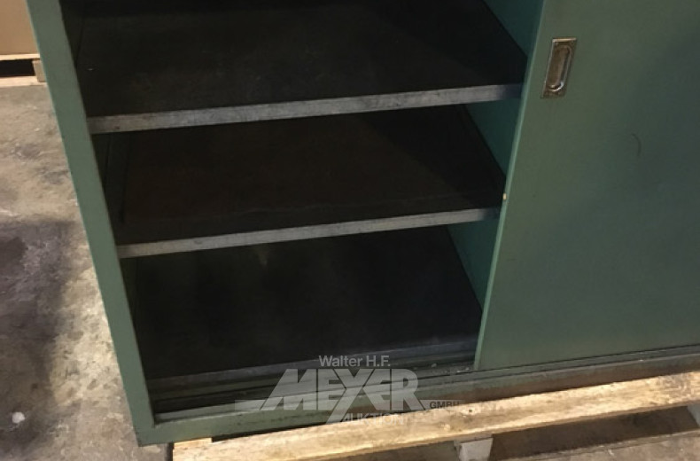 Werkzeugschrank mit Schiebetüren