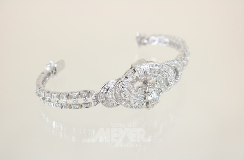 Armband, 750er WG, im 60/70er Jahre Stil