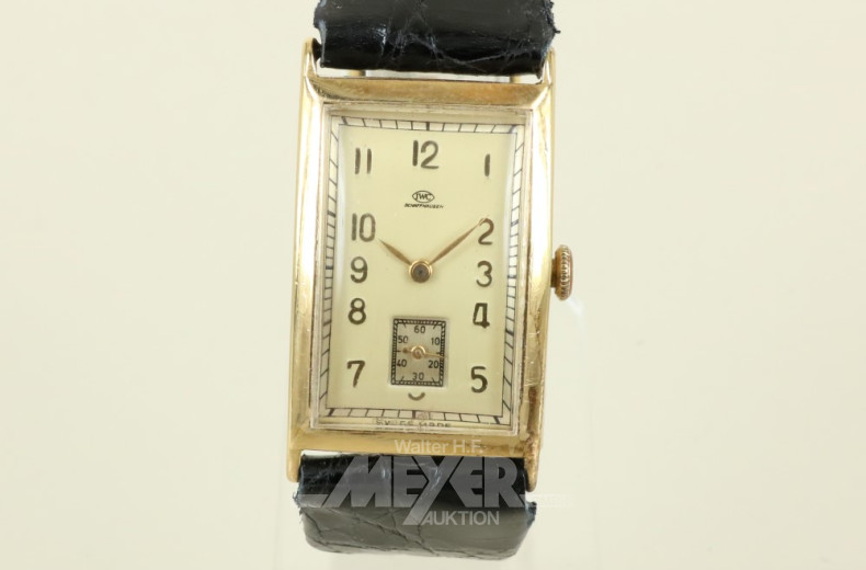 Damenarmbanduhr ''IWC'', 750er GG,