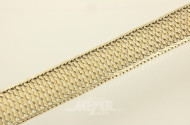 Armband, 585er GG, Schuppenmuster,