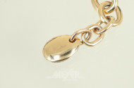 Gliederarmband, 750er Roségold,