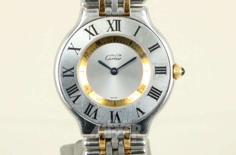 Damenarmbanduhr ''CARTIER must de'',