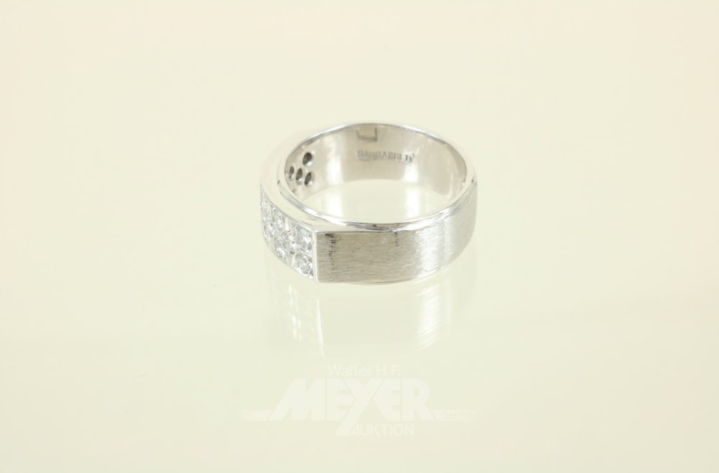 Damenring, 585er WG, Bandringform,