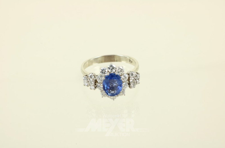 Damenring, 750er WG, Modellanfertigung,