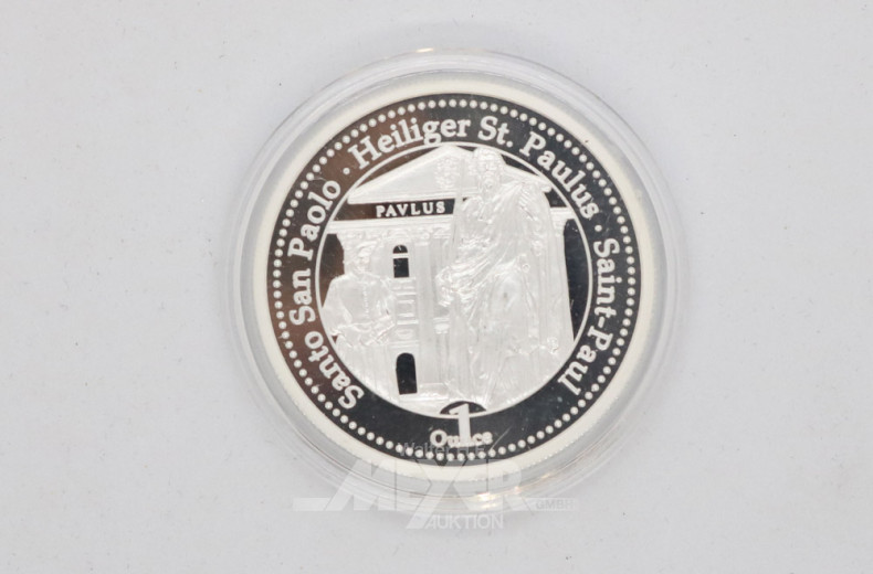 Silber-Medaille ''Die Schweizer Garde''