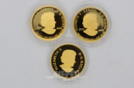 3 Goldmünzen, 350 Dollar Canada