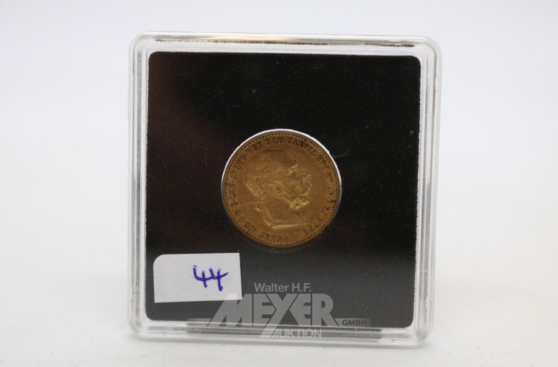 Goldmünze ''10 Corona 1906''