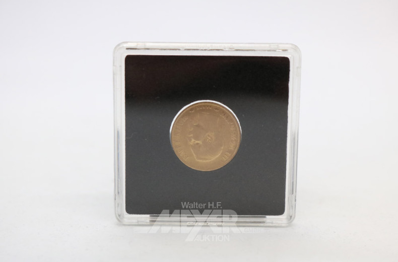 kl. Goldmünze ''10 France Frankreich