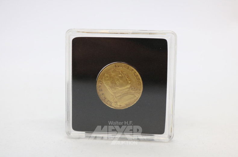Goldmünze ''20 France Frankreich