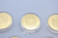 5 Goldmünzen ''Fußball WM 2006'',