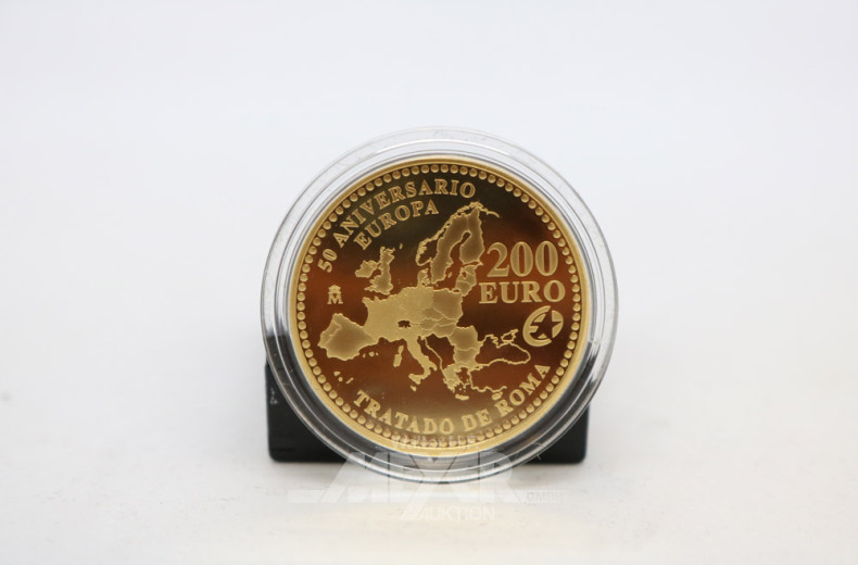 Goldmünze, 200 Euro Spanien
