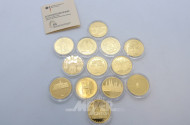 13 Goldmünzen á 100 EURO