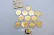 13 Goldmünzen á 100 EURO