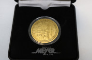 5 Goldmünzen ''Unesco-Welterbe'' je 100 EURO