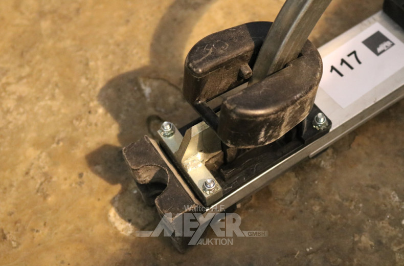 Klammergerät für Fußbodenheizung