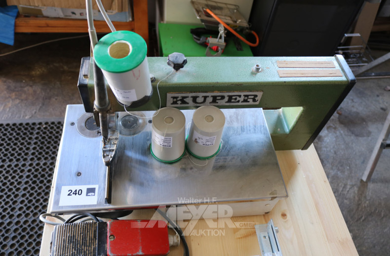 Furnier-Nähmaschine